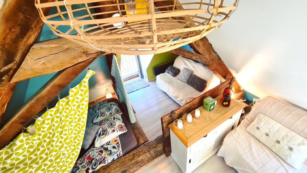 Le Doux Nid Bed & Breakfast Chanaz Exterior photo